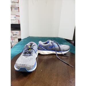 Brooks Ghost 11 Shoes Size 9 Extra Wide 4E Mens Gray Running Gym 1102884E006